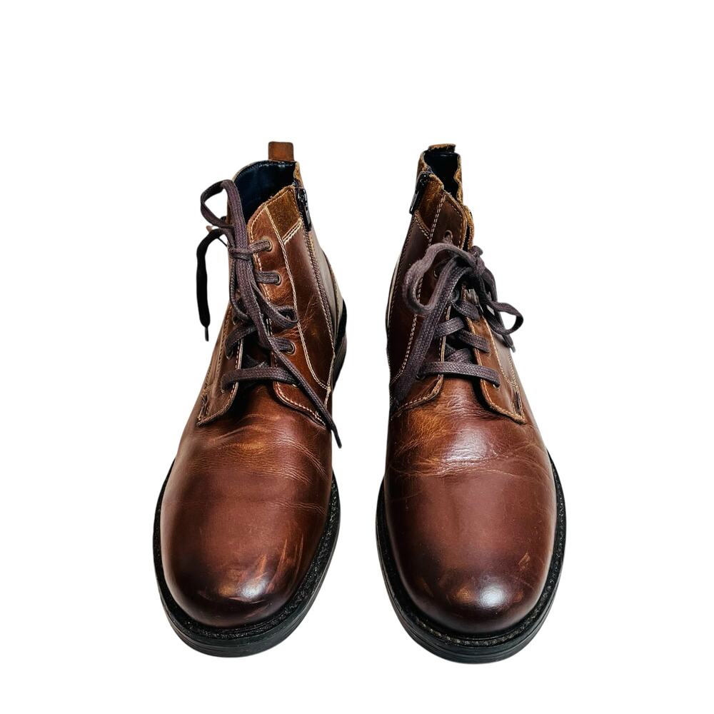 Reserved Footwear Brown Leather Ankle Boot Men's Size 10